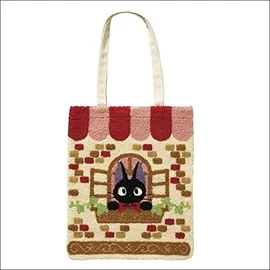 丸眞 トートバッグ ジブリ 魔女の宅急便 約H35×W28cm(持ち手除く) 窓をあけたら 1165001100
