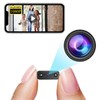 Smallest Wireless Wifi Camera,HD1080P Concealed Security Camera with Video Recording