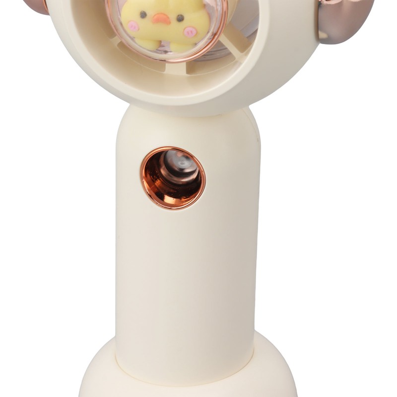 Lovely Handheld Misting Fan with Atomization Function USB Rechargeable Small