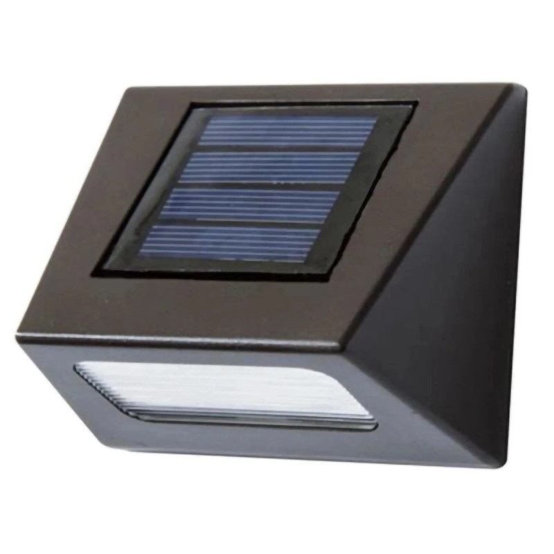 Deck Impressions Solar Bronze Integrated LED Downcast Deck Light -