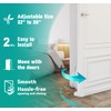 MAXTID White Door Draft Stopper Adjustable 32, 34, 36, up