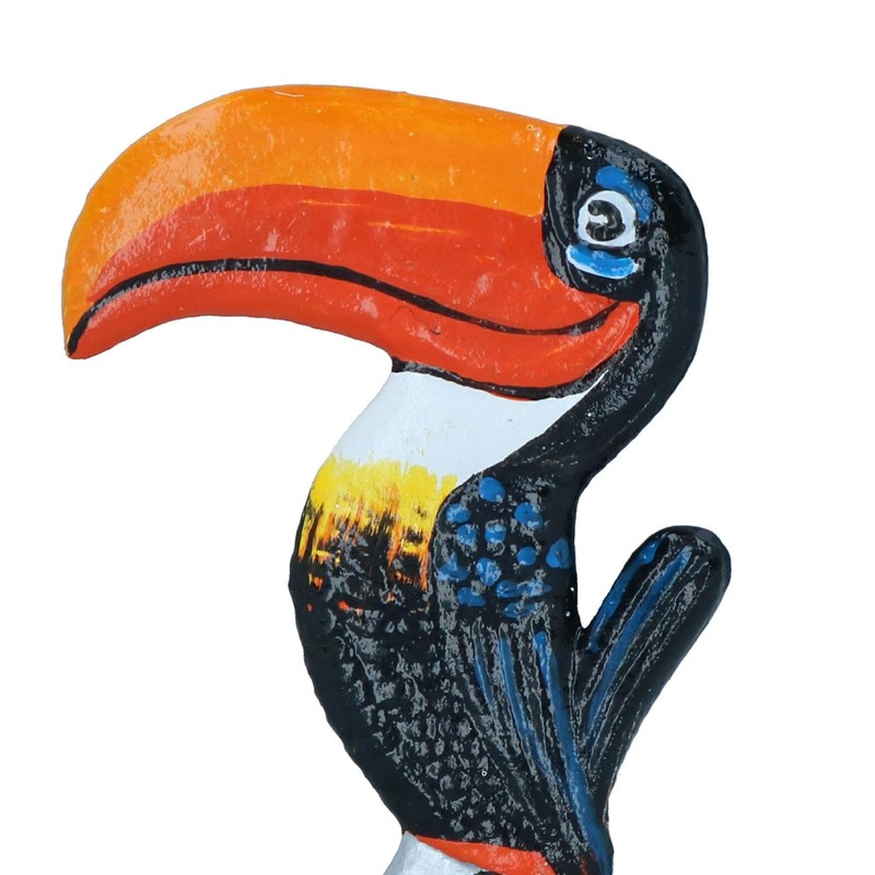 Toucan Bottle Opener Cast Iron Gift Garage Door Shed Man