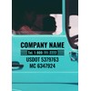 USDOT Numbers for Trucks - Custom Business Name Decals -