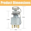 Ez-go Golf Ignition Switch with Key for EZ-GO TXT, Medalist,
