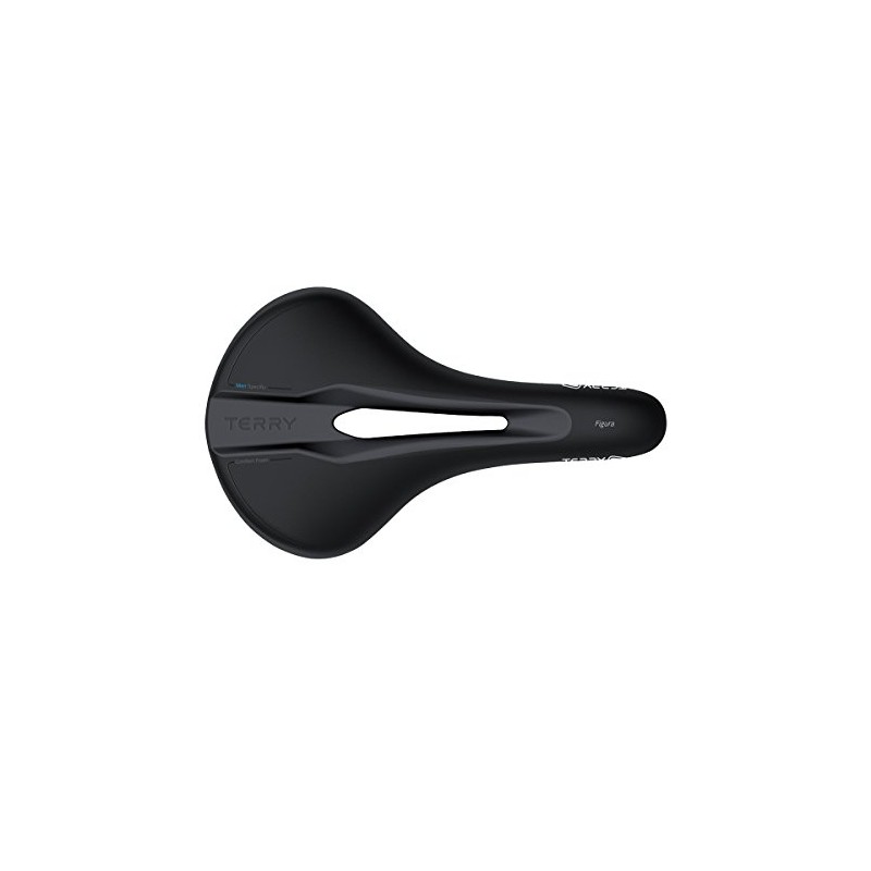 Ergon Men's Figura Max Cycling Saddle – Black, Large