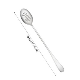 Friend Coffee Spoon,Bestie Friendship Gift for Women Girl Spoons Engraved Coffee Tea Spoons BFF Dessert Spoons Christmas Birthday Gifts for Friends A4YYS (Friend)
