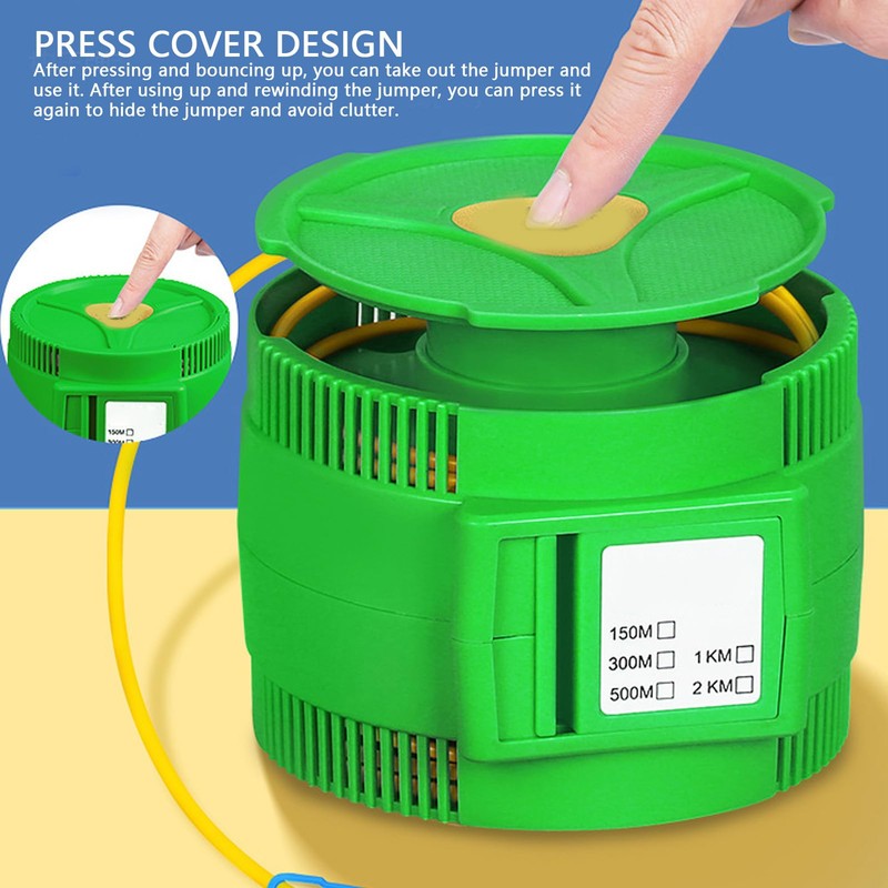 OTDR Start Cable Box, Portable OTDR Fiber Optic Start Cable