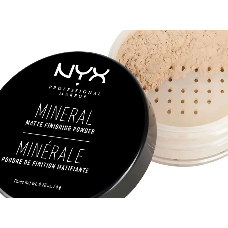 Polvo Mineral De Acabado Matte Finishing Powder Nyx Medium
