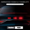 DXNQ 24 PCS Warning Reflective Stickers, Waterproof Night Visibility Safety