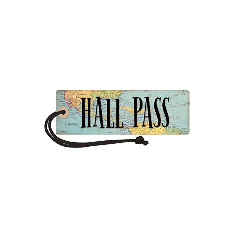 Teacher Created Resources Travel The Map Magnetic Hall Pass (TCR77476)