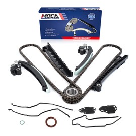 MOCA Timing Chain Kit with Cover Gasket Compatible with 05-14 for Ford Expedition 5.4L, 05-08 for Lincoln Mark LT 5.4L, 05-10 for Ford F-350 Super Duty 5.4L, 05-14 for Lincoln Navigator 5.4L