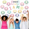 FYSUIMU 25Pcs Spring Pastel Daisy Affirmation Station Bulletin Board Set