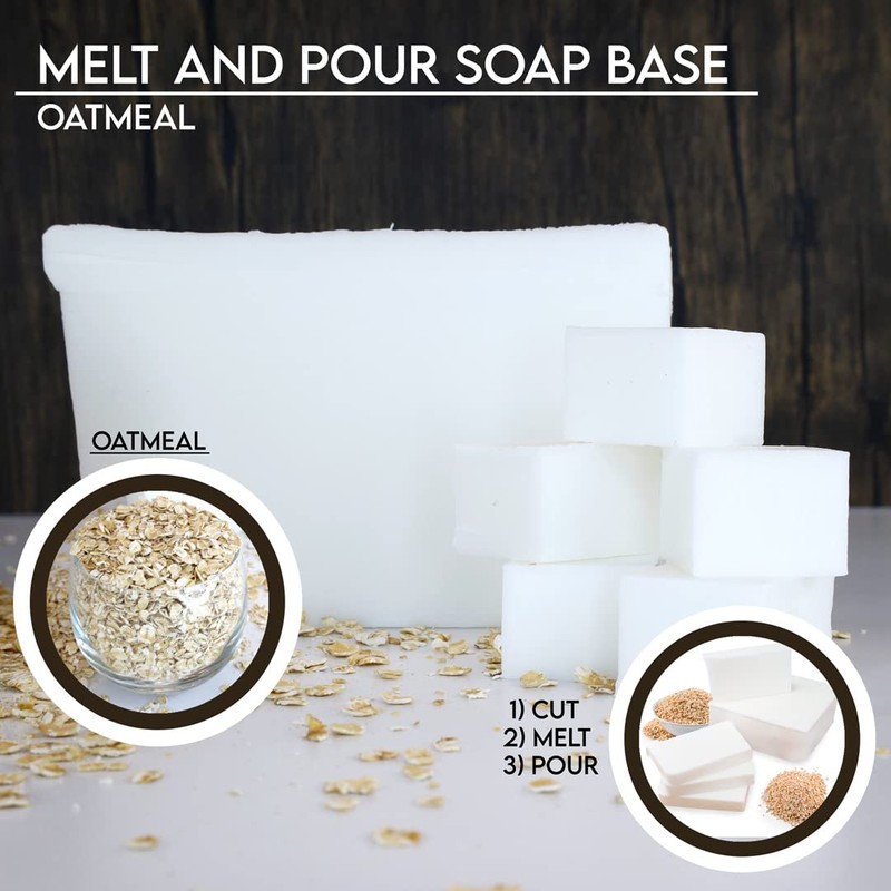 Primal Elements Primal Elements Oatmeal Soap Base - Moisturizing Melt