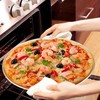 TeamFar Pizza Pan, 12 inch Pizza Pan Stainless Steel Pizza