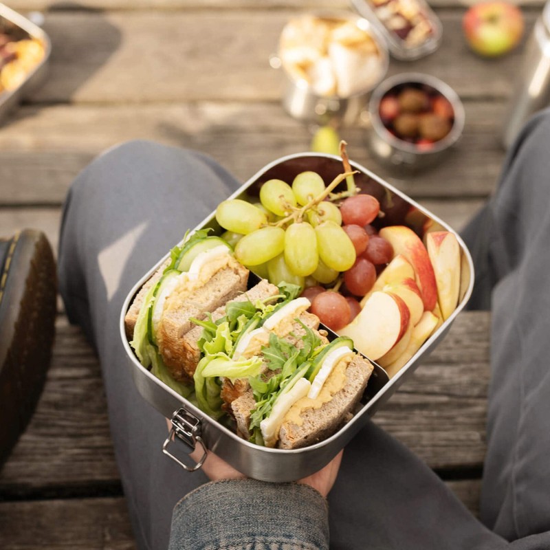 ECO Brotbox | Bento Flex+ | Rectangular lunchbox made of