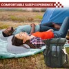 Modern Portable Inflatable Push Travel Pillow Set, Compact, Comfortable and