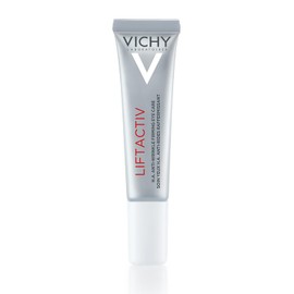 Vichy Liftactiv Crema Contorno Ojos Anti-Edad, Efecto Lifting 360°, 15 ml | Tratamiento anti-edad que corrige las arrugas, reduce las bolsas, las ojeras y tensa los párpados. Ideal para ojos sensibles