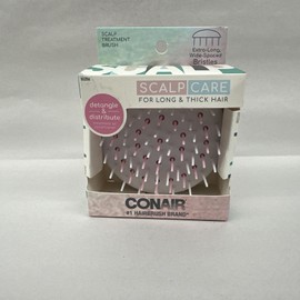 CONAIR Scalp Care Treatment Brush For Long & Thick Hair