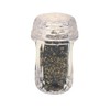 Treasure Gurus 12pc Mini Clear Plastic Portable Salt Pepper Shaker