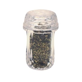 Treasure Gurus 12pc Mini Clear Plastic Portable Salt Pepper Shaker Set Miniature Picnic Party Food Spice Seasoning Containers