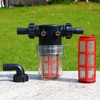 Aimela 3/4''1/2''hose barb filter, sedimentation filter accessories for inlet water