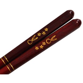 若狭 Coating Chopsticks Autumn Rabbit 20.5 cm Dish Washing Machine Dry, Non Slip 100342