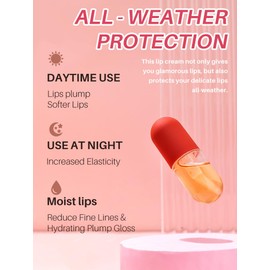10-Second Plumping Lip Oil, Natural Moisturising Formula, Fast-Acting Hydration Treatment