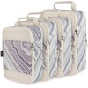 Extra Large Compression Packing Cubes for Carry On, 4 Set