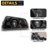 AUTOFREE Fog Lights Assembly for Chevy Malibu 2013 2014 2015