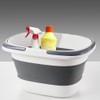 Goderewild Large Collapsible Mop Bucket 4.2 Gallon(16L) with Handle for