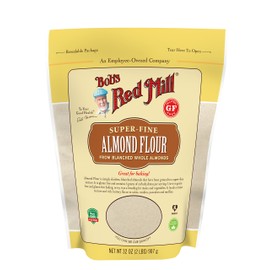 Bob's Red Mill Blanched Almond Flour, Finely Sifted - 2 Pound (Pack of 1) - Non-GMO, Gluten Free, Paleo, Vegan, Keto Friendly