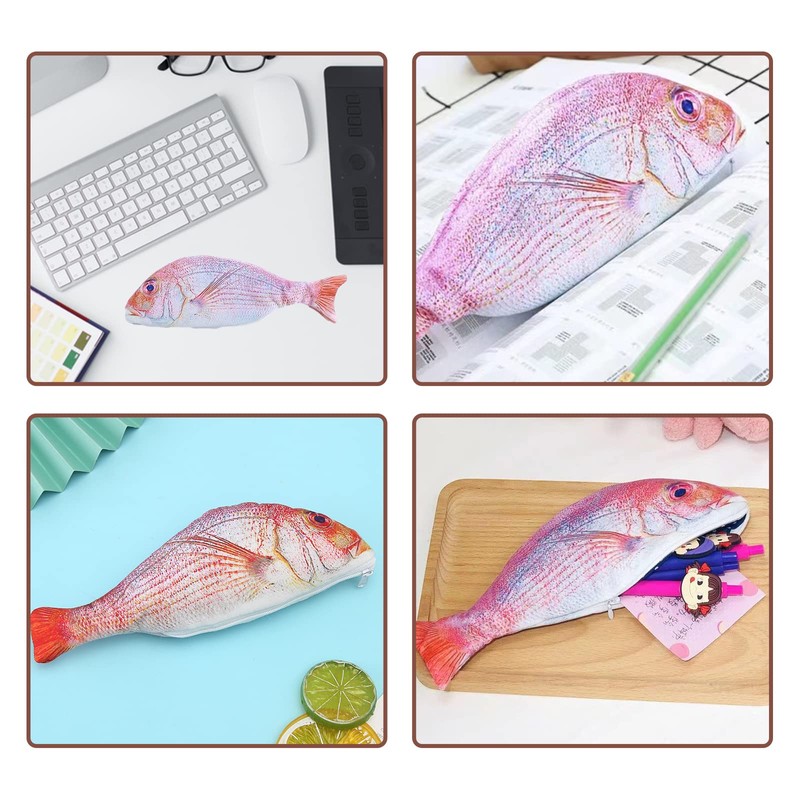 nalaina Pen Case, Fish Pencil Case, Pen Pouch, Stylish, Cute,