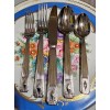Hampton Forge Argent Orfevres Cabriole Art Deco 5-Piece 18/10 Stainless