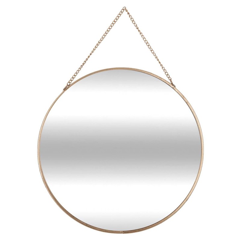 Atmosphera - Set of 3 Round Mirrors - Gold -