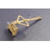 BRASS IMPORT O SCALE On3/On30 BRASS STEAM LOCOMOTIVE BACKHEAD THROTTLE