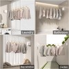 JOOM Retractable Washing Line, Wall Mounted Indoor Clothesline,White