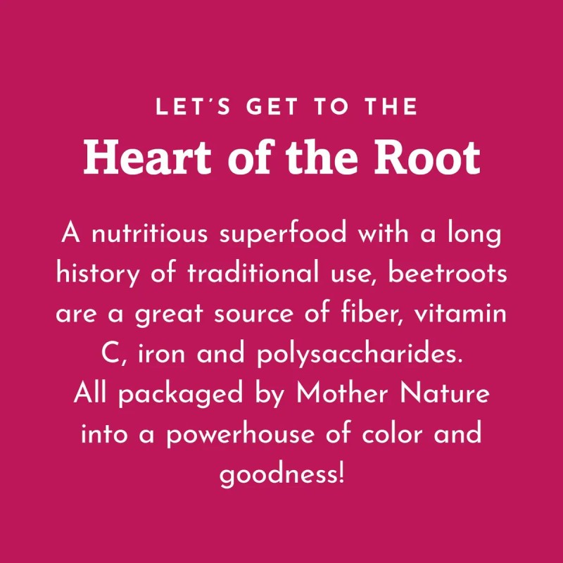 Suplemento De Raíz De Remolacha Orgánica De Oregon Wild Harv