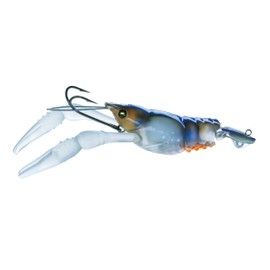 Yo-Zuri 3DB Crayfish Slow Sinking Lure, Prism Luminous, 3-Inch