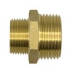 VARIOSAN Double nipple, AG/AG, brass, suitable for drinking water