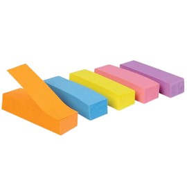 1InTheOffice Page Markers, Colored Sticky Tabs, Sticky Note Tabs, Sticky Page Markers 1/2" Size, 500 Flags/Pack