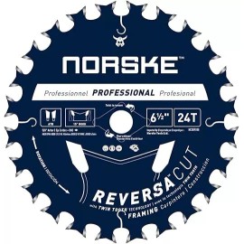 Norske (J) NORSKE - 6-1/2" X 24T REVERSACUT Twin Tooth Blade #NCSBP288