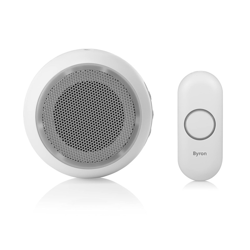 Byron DBY-23531 Wireless Doorbell Kit - Play Your Own Chime