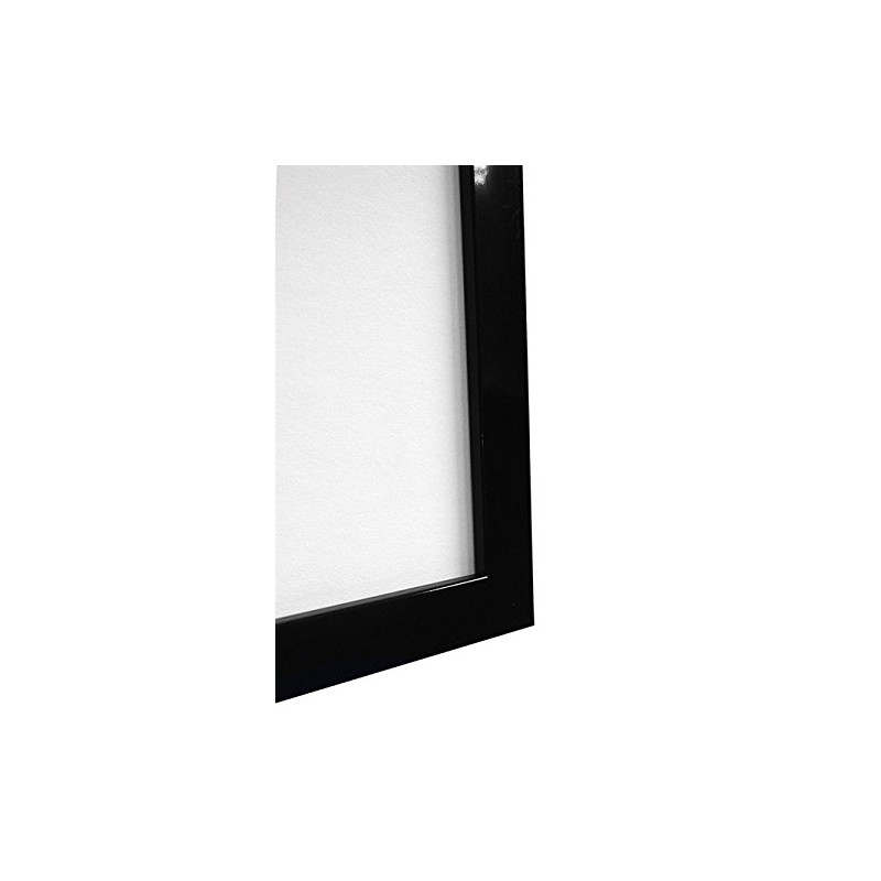 FRAMES BY POST 0.75 Inch Gloss Black Picture Photo Frame