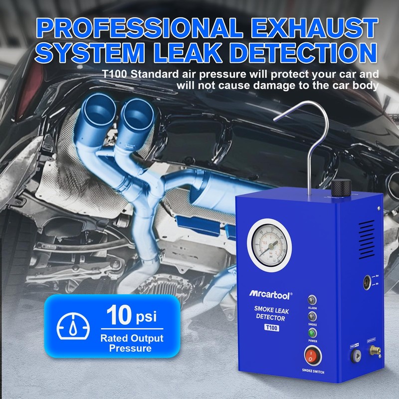 MR CARTOOL T100 Smoke Machine Leak Detector Automotive EVAP Smoke