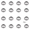 50pcs 53mm/2in Vent Stainless Steel Round Vent Mesh Hole Louver