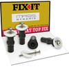 4X Pack Toilet Seat Fixing Top Fix (Fix It), Toilet