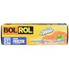 Bol Rol Zipper Bolsas Herméticas Congelar, color Transparente, Mediano, 18