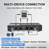 MIZISNR 4 Channel Wireless Microphone System, Professional UHF Cordless Handheld