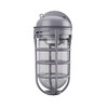 Lithonia Lighting Jelly Jar Light Fixture, Incandescent Utility Vapor Tight
