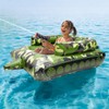 YTKIH Pool Floats Kids with Full Auto Water Gun,Funny Pool